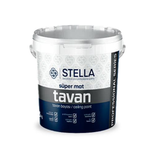 STELLA SÜPER MAT TAVAN BOYASI 17,5 KG